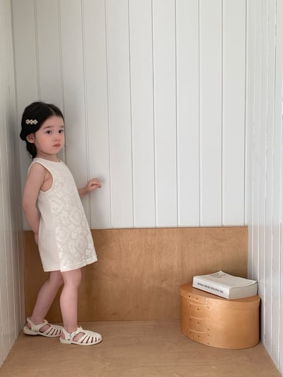 JE46｜(80-120cm) 蕾絲花連身褲13