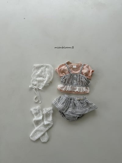 Bloom.b45｜(55cm-118cm) 花朵網眼無根長襪4