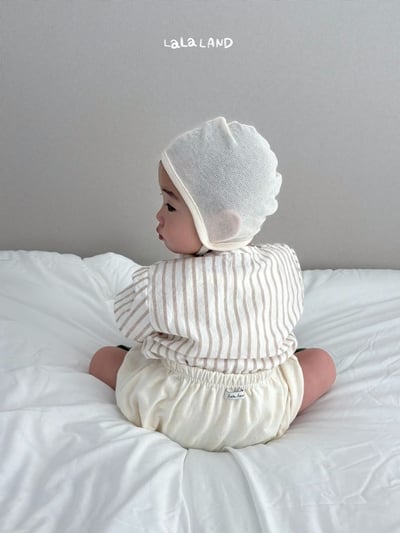 lala land16｜(3m-18m) 2色素面迷你燈籠褲4