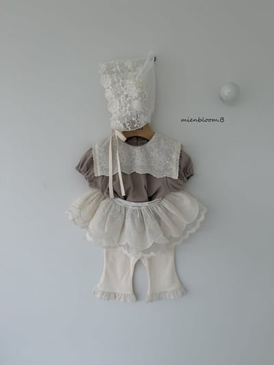 Bloom.b27｜(55cm-118cm) 蕾絲花邊喇叭褲10