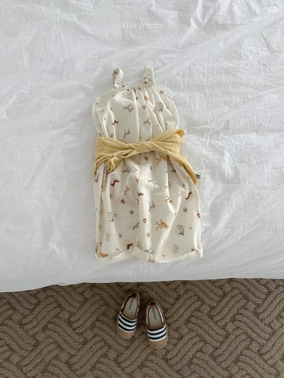 MiniRobe21｜(70-110) 無袖吊帶連身褲21