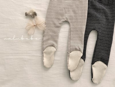 Valubebe06｜(65-80) 條紋褲襪4