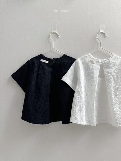 MiniRobe28｜(70-110) 簡約抓皺設計上衣6