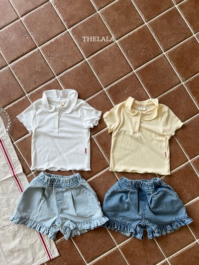 thelala24｜ (70-115) 有領捲邊上衣9