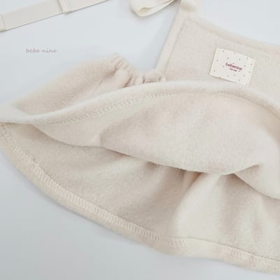bebe nine50 (75cm-105cm) 2色刷毛小標綁帶背心8