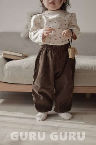 GURU GURU18｜(6m-24m) 5色磨毛燈芯絨縮口褲9