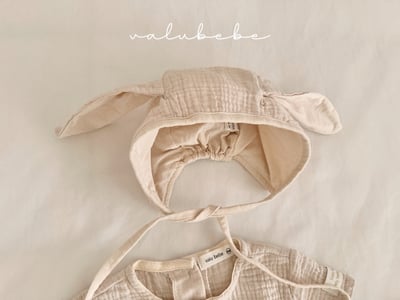 Valubebe 78｜(Free) 兔子撞色帽子7