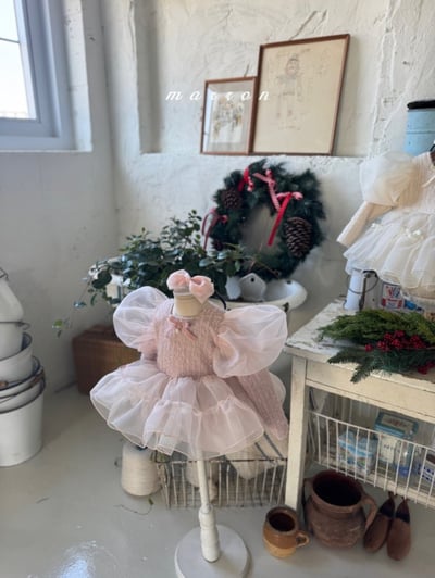 Marron 77｜(free) 蝴蝶結緞帶珍珠髮箍17