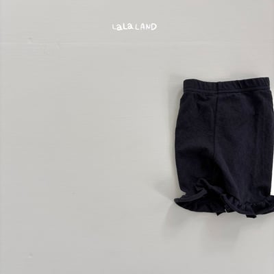 lala land10｜(3m-18m) 2色荷葉滾邊透氣五分褲23