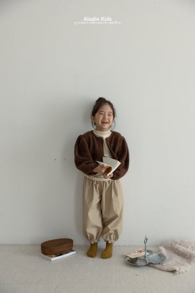 ALADIN13｜(75cm-114cm) 毛絨柔軟開襟外套7