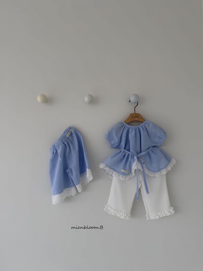 Bloom.b31｜(55cm-118cm) 花邊直筒長褲3