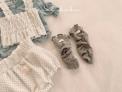 Valubebe 87｜(Free) 木耳邊抓皺襪8