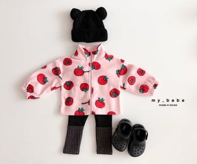 my_bebe36｜(12m~6y) 小熊反折毛帽4