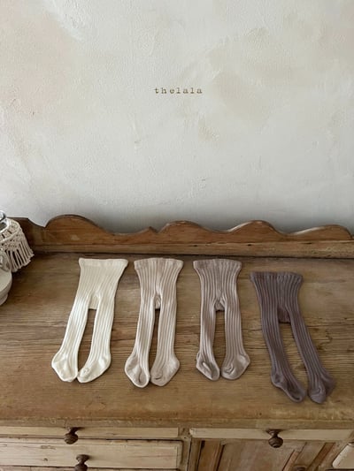 thelala｜ (1y-6y) 羅紋褲襪4