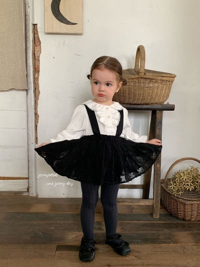 JE554｜(73-100cm) 宮廷風花邊領上衣/包屁衣19