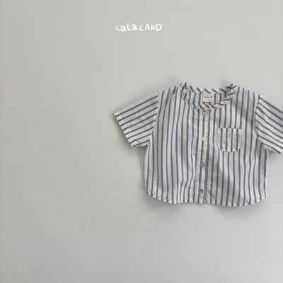 lala land27｜(3m-18m) 2色條紋襯衫19
