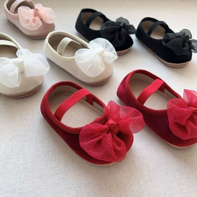 蝴蝶結紗學步鞋11