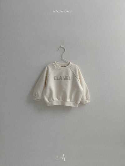 Atomeme31｜(70-110) 簡約英字休閒上衣11