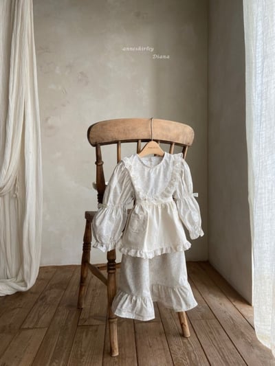 Anne Shirley08｜(1y-5y) 1色蕾絲碎花公主洋裝5