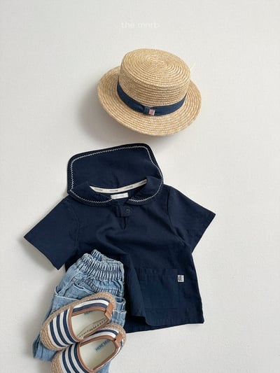 MiniRobe45｜(70-110) 翻領滾邊上衣8