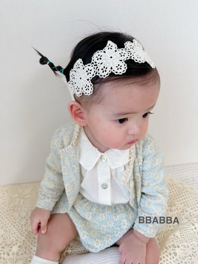 BBABBA02｜(60cm-83cm) 2色小花蕾絲包屁短褲1