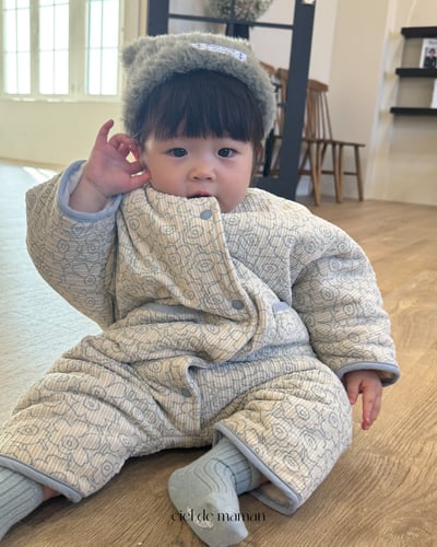 Cieldemaman03｜(6M~15M)  2色小碎花連身服19