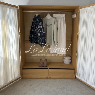 lala land82｜(mom) 2色磨毛刷毛直筒微寬褲13