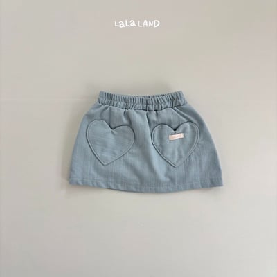 lala land75｜(75-120cm) 2色愛心口愛褲裙25