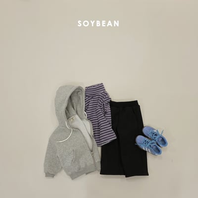 Soybean37｜(75cm-118cm) 刷毛連帽外套14