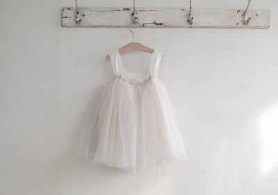 FLO16｜(75-140) 2色蕾絲滾邊薄紗洋裝25