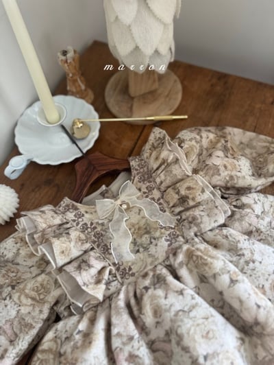 Marron 73｜(free) 波浪蝴蝶紗別針7