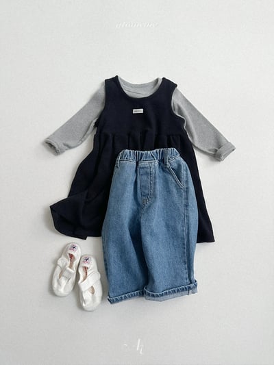 Atomeme04｜(70-110) 簡約牛仔褲8