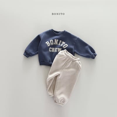 Bonito07｜(75cm-125cm) logo英字休閒上衣3