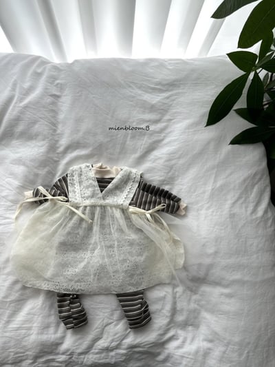 Bloom.b44｜(0m-24m/85cm-125cm) 蕾絲薄紗背心洋裝18