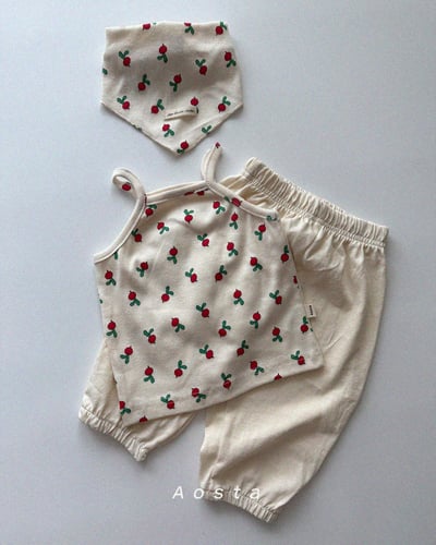 AOSTA49｜(6m-5y) 4款羅紋細肩小可愛16