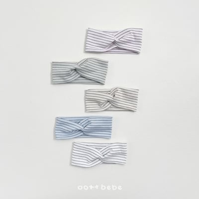 Oottbebe04｜(Free)  條紋髮帶1