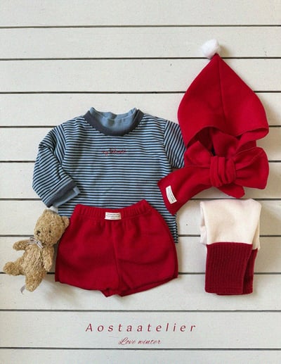 AOSTA71｜(6m-5y) 毛呢小短褲12