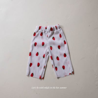 M-KIDS03｜(65-115cm) 印花輕便長褲6