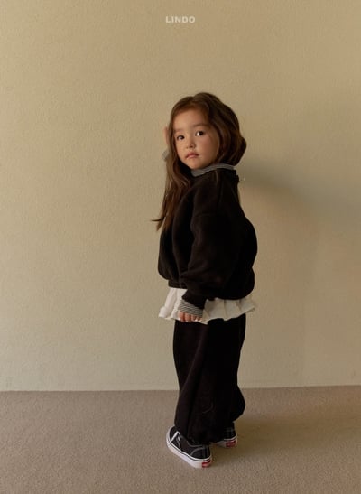 Lindo52｜(80cm-125cm) 緞帶休閒上衣13