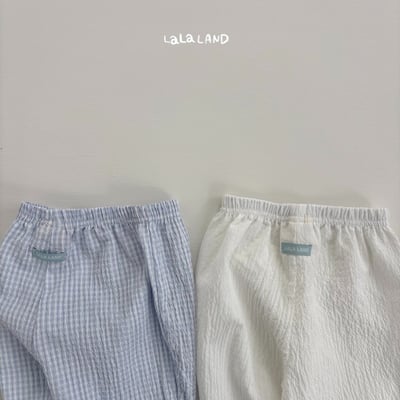 lala land09｜(3m-18m) 2色棉麻縮口褲19