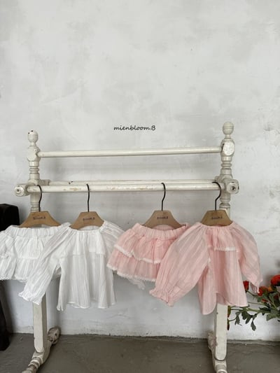 Bloom.b20｜(0m-18m) 層次荷葉裙包屁褲10