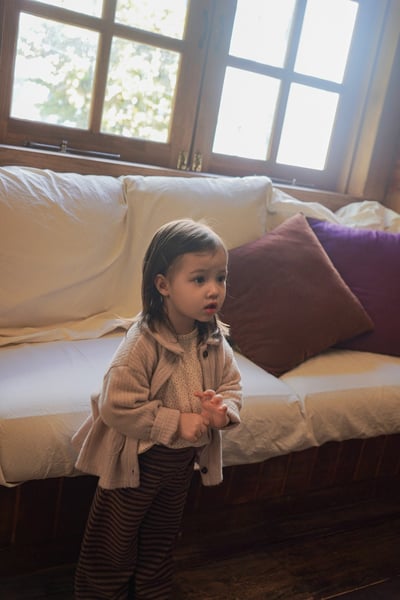 onu 46｜(70cm-115cm) 碎花圓弧上衣9