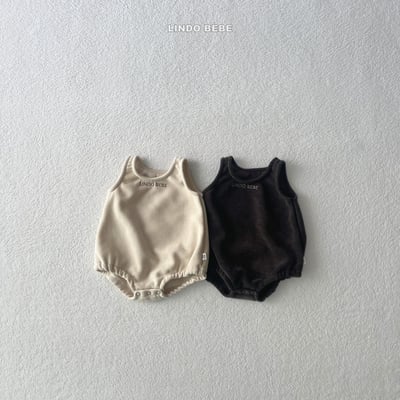 Lindo14｜(3m-18m) 壓紋刷毛背心包屁衣5