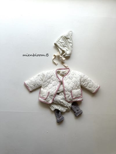 Bloom.b39｜(0m-24m/85cm-125cm) 滾邊絎縫碎花外套11