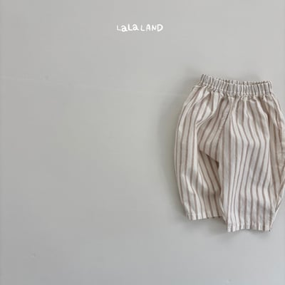 lala land24｜(3m-18m) 2色條紋長褲13