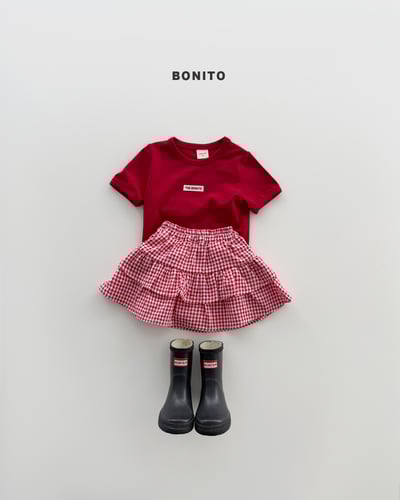 Bonito50｜(75cm-125cm) 6色繽紛色彩小標上衣8