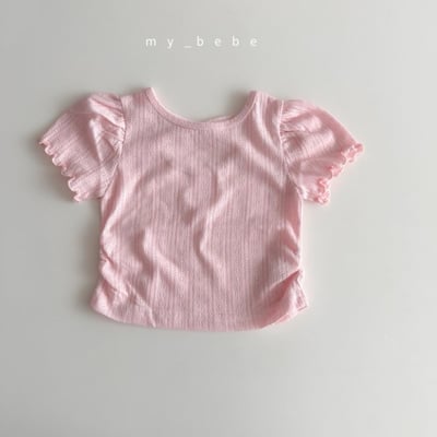 my_bebe37｜(80-120cm) 捲邊露背交叉上衣14