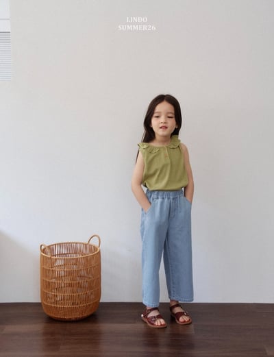 Lindo62｜(80-125) 直筒牛仔褲8