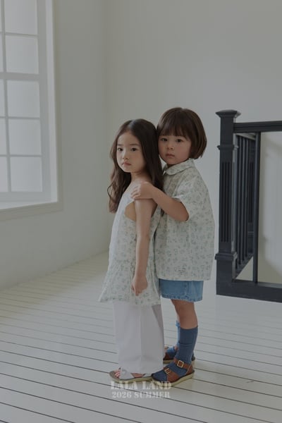 lala land54｜(75-120cm) 2色泡泡紗縮口長褲9