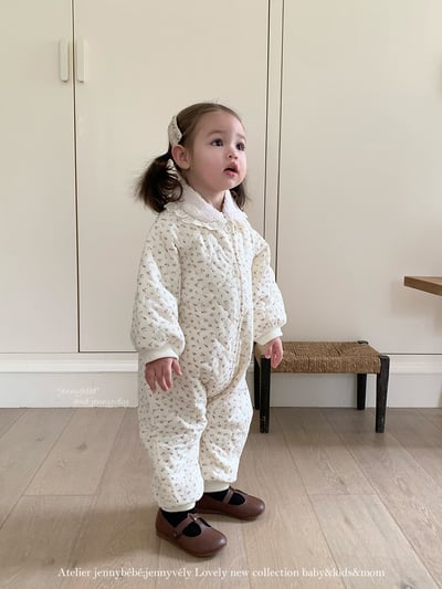 JE 620｜(73-100cm)  小碎花連身服7